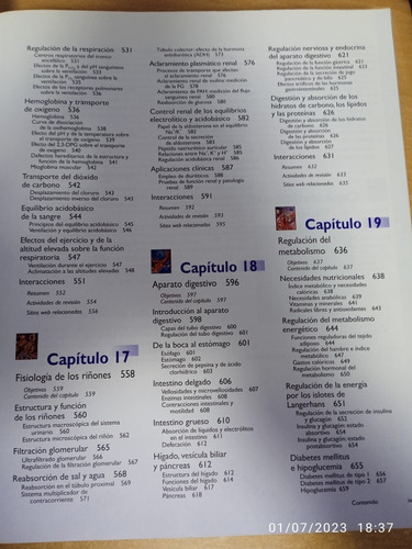 Fisiología Humana (Usado)