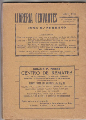 1922 Uruguay Tipografia Modernista Revista Proteo N° 5 Raro (Usado)