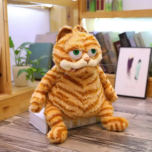 A Boneco De Pelúcia Em Formato De Gato Mx1