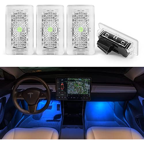 Luces Led Interiores Tesla Model 3/y/s/x, Kit De Bombil...