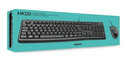 Combo teclado y mouse logitech hotsell