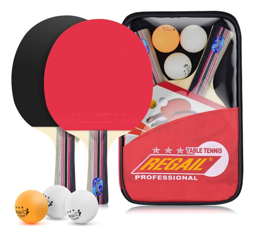 Set De Palas De Tenis De Mesa, Set De Raquetas De Ping Pong