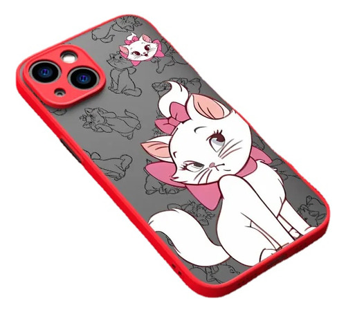 2 Fundas De Teléfono Para iPhone 12 Mini 15 Marie Cat Bumper