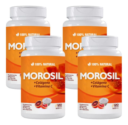 Kit 2x Morosil + Colágeno + Vitamina C - 240 Cápsulas