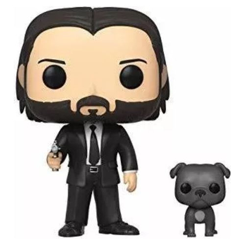 Funko Pop Películas John Wick With Dog Vestido Negro 580