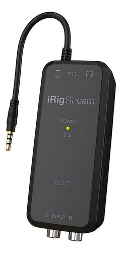 Interfaz De Audio Para Transmisión Irig Stream Solo Ik Multi