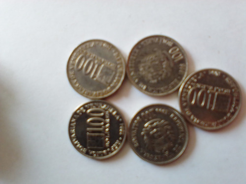 Moneda De 100 Bolivares Fuera De Circulación