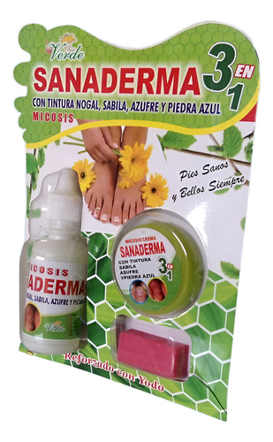 Tratamiento Completo Contra Hongos De Uñas Pies Gotas 3 En 1