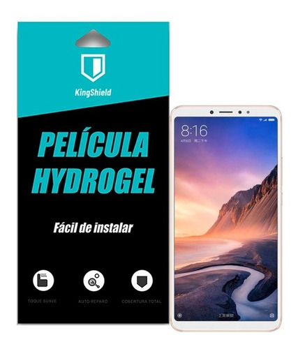 Película Xiaomi Mi Max 3 Kingshield Hydrogel (tela & Verso)