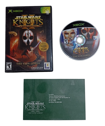 Star Wars Knights Of The Old Republic Ii Xbox Clásico (Usado)