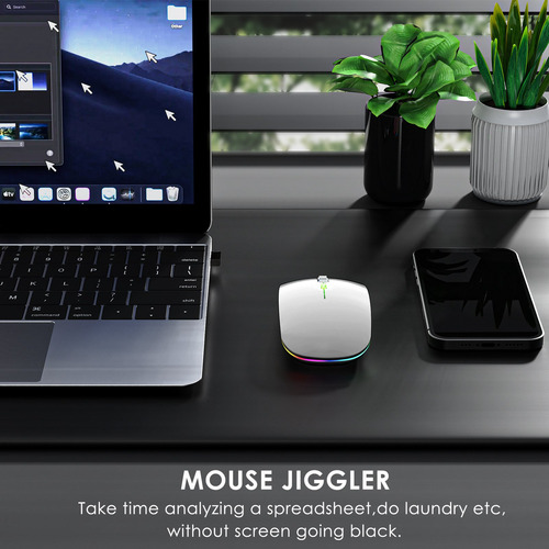 Mouse Jiggler Anti-hibernate Auto-move Cursor Wireless Mouse