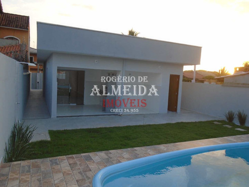 Imagem 10 de 28 de Casa Com Piscina 3 Dorms - V968