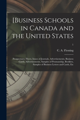 Libro [business Schools In Canada And The United States: ...