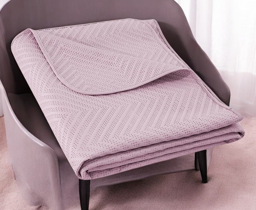 Cubrecama Cover Cloud Twin 1 1/2plz Con Kit Funda Reversible Lila Cloud