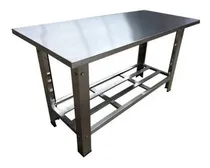Comprar Mesa Bancada P\u002F Confeitaria Reforçada 120x70 Inox Comercial