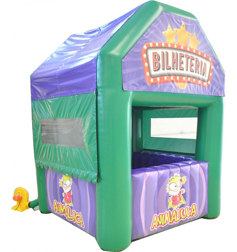 Tenda Casinha Personalizada Com Motor Soprador