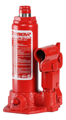 Gato Hidr De Botella 2 Toneladas C/ Tornillo Extensión Tamer
