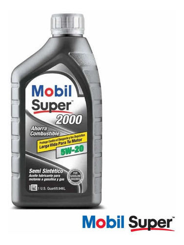 Lubricante Mobil Super 2000 5w30 - 1 Cuarto