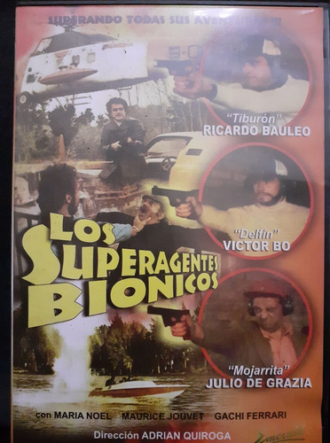 Los Superagentes Bionicos Dvd Original Bauleo Bo Grazia