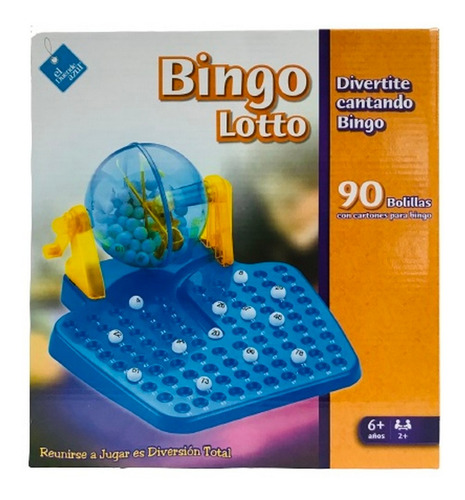 Juego De Mesa Bingo Lotto Grande Divierte Ar1 6291 Ellobo