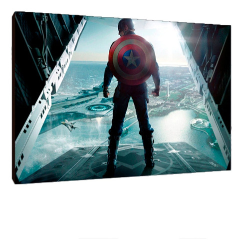 Cuadros Poster Superheroe Capitan America Xl 33x48 (pam(13))