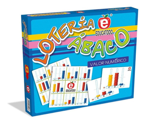 Lotería Ábaco Valor Numérico, Educatodo, M-0317