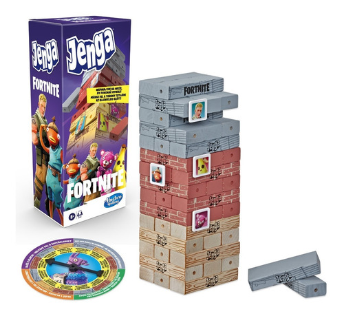Juego De Mesa Jenga Fortnite Hasbro Gaming