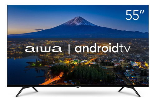 Smart Tv 55'' Aws-tv-55-bl-01-a Android Dolby 4k Aiwa