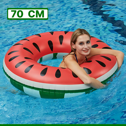 Bóia Circular Melancia Redonda 70cm Infaltil