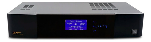 Savage Dsm0480 Amplificador Multiroom Dual Zone Bivolt Cor Preto Potência De Saída Rms 320 W