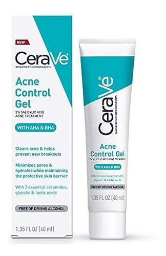 Gel De Tratamiento Del Acne Con Acido Salicilico Cerave Para