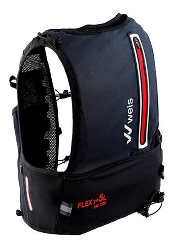 Imagen 2 de 5 de Chaleco De Hidratacion Weis Flex 2+5 Vest Trail Running