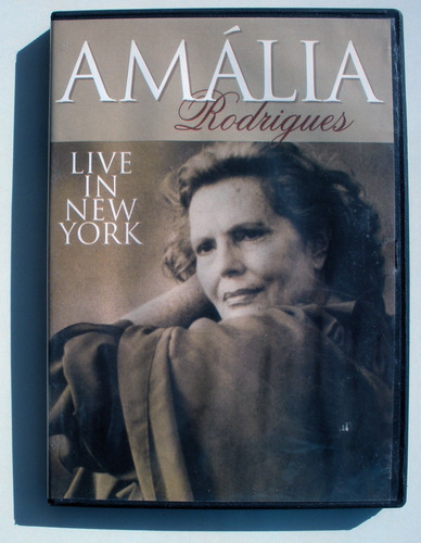 Dvd - Amalia Rodriguez - Live In New York 