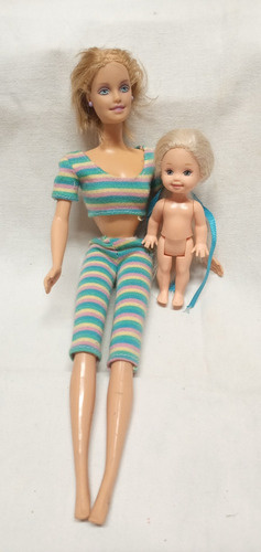 Muñeca Barbie Con Ropa Original + Kelly Usadas