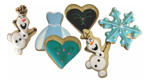 Cookies Decoradas Frozen Olaf, Símbolo Del Frío