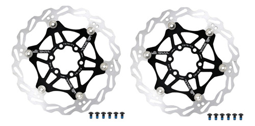 2pc Rotor De Disco De Freno Flotante For Bicicleta De 160mm