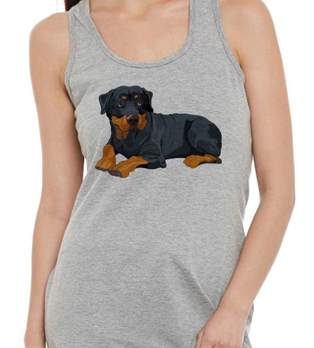 Musculosa Rottweiler Descansando