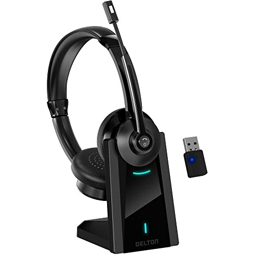 Bluetooth Headset With Noise Cancelling Mic And Chargin...