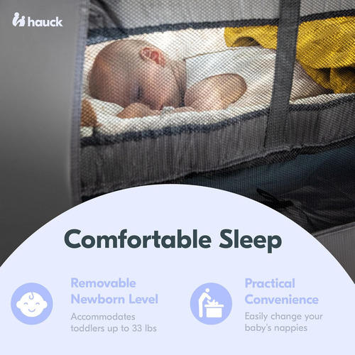 Hauck Sleep N Play Center Cuna De Viaje Portátil Para Bebé C