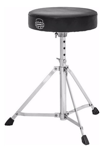 Banqueta P/ Bateria Mapex T 400 Asiento Redondo Musica Pilar