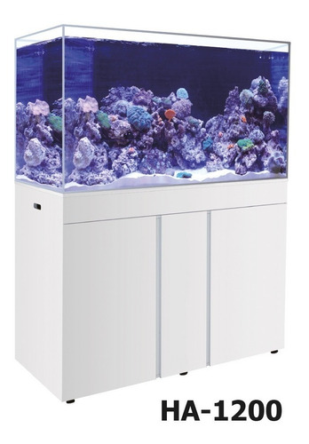Imagen 1 de 7 de Acuario Marino Boyu Ha1200 330 Lts Con Gabinete Y Sump