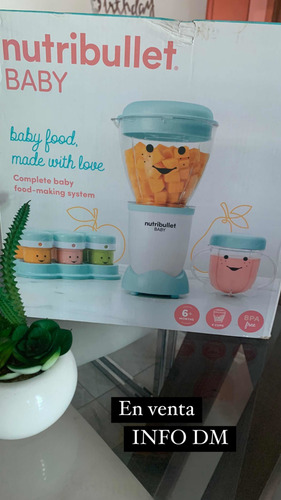 Imagen 1 de 6 de Procesador De Alimentos Para Bebés