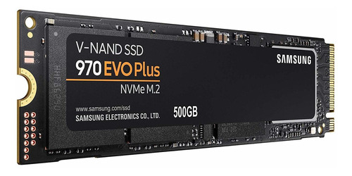 Ssd Samsung 970 Evo Plus 500gb Pcie Nvme - M.2 Mz-v7s500b/am