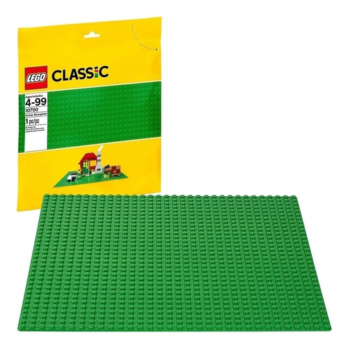 Imagen 1 de 4 de Bloques para armar Lego Classic Green baseplate 1 pieza  en  bolsa
