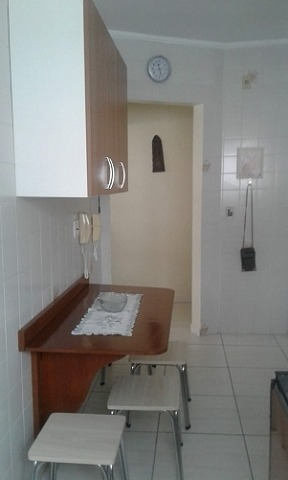 Apartamento Para Venda, 1 Dormitórios, Vila Guilhermina - Praia Grande - 1495