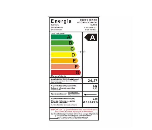 Aire Acondicionado Muro Inverter 24.000btu Clark Instalado