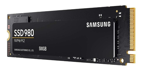 Imagen 2 de 4 de Disco sólido SSD interno Samsung 980 MZ-V8V500BW 500GB
