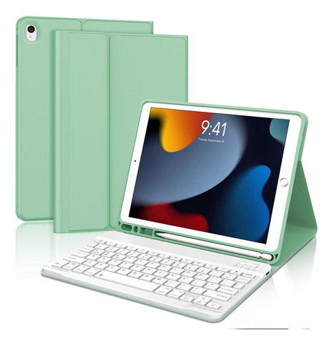 Estuche Con Teclado P/ iPad Generation De 10.2