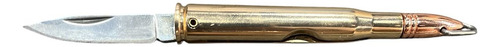 Llavero Bala Navaja Replica Calibre 7,62 Dorado