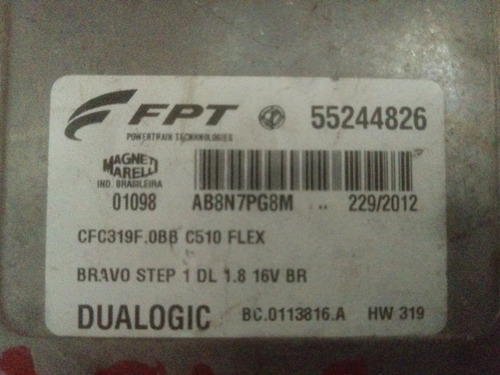 Módulo Injeção Bravo Dualogic 1.8 16v Código 55244826